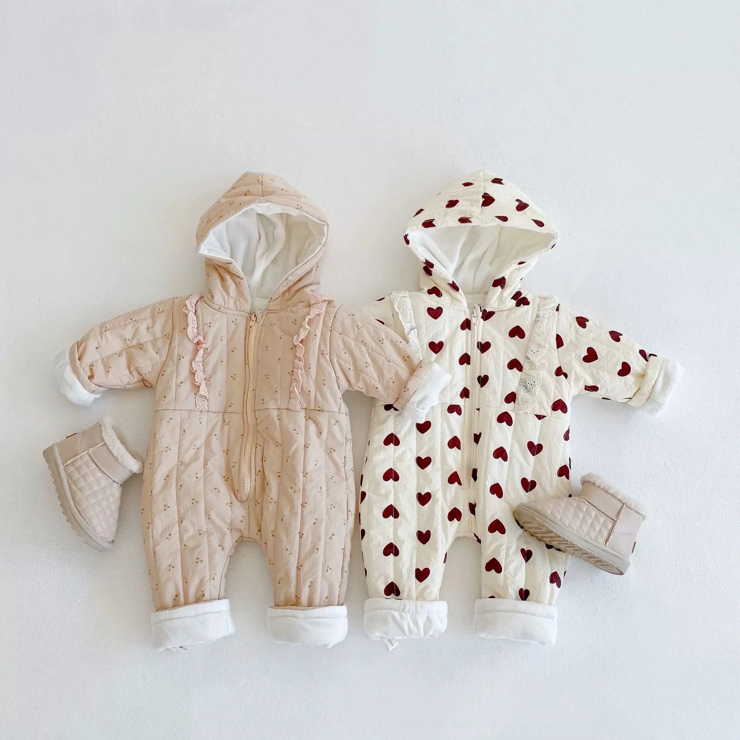 Baby Outing Clothes 2025 Autumn And Winter Children s Clothing Baby Cotton Clothes Crawling Clothes