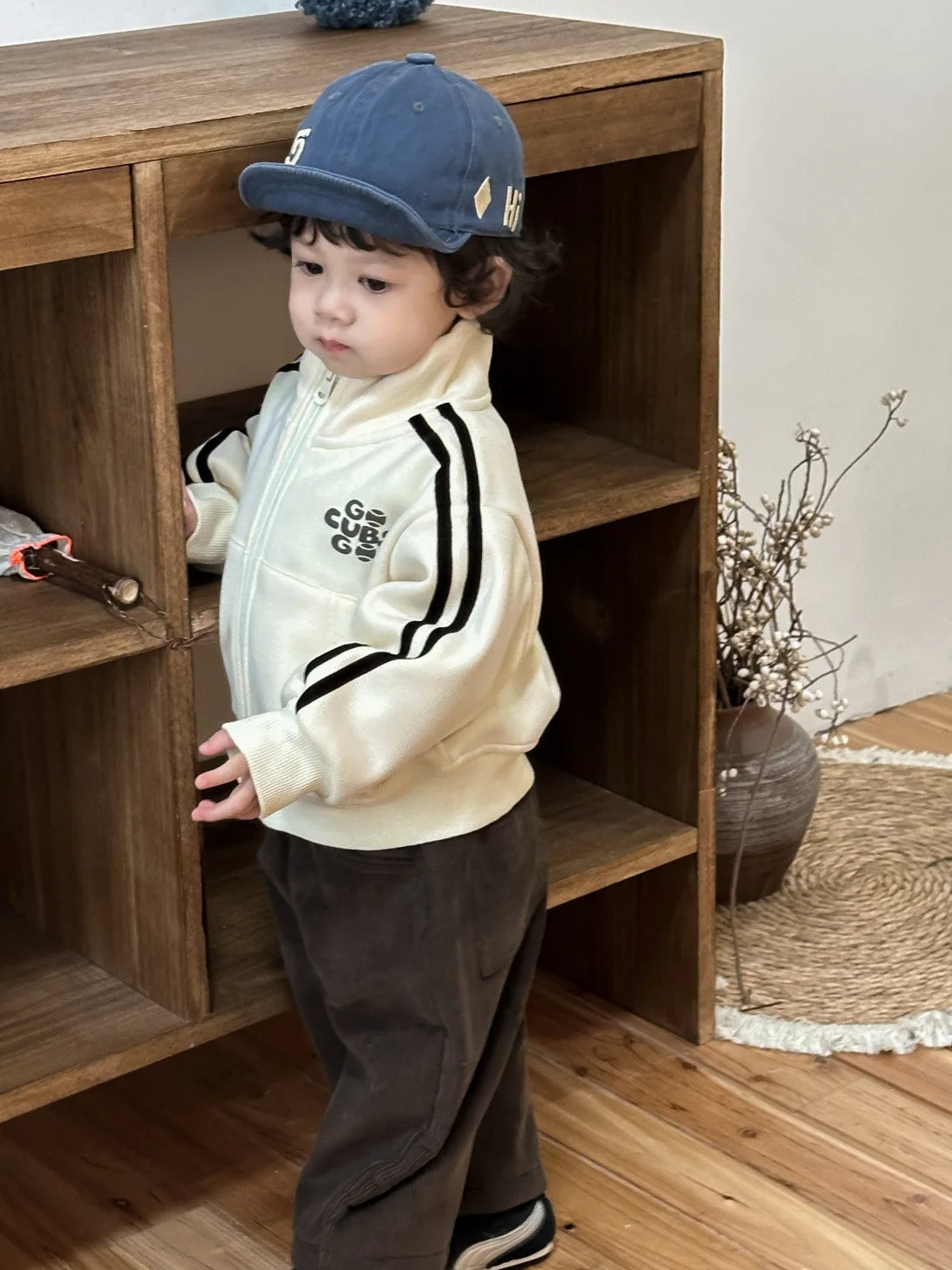 Baby Boys Zipper Jacket Infant Girls Casual Thick Cardigan Toddler Clothes 2025 Autumn New Children Long Sleeve Coat Fashion