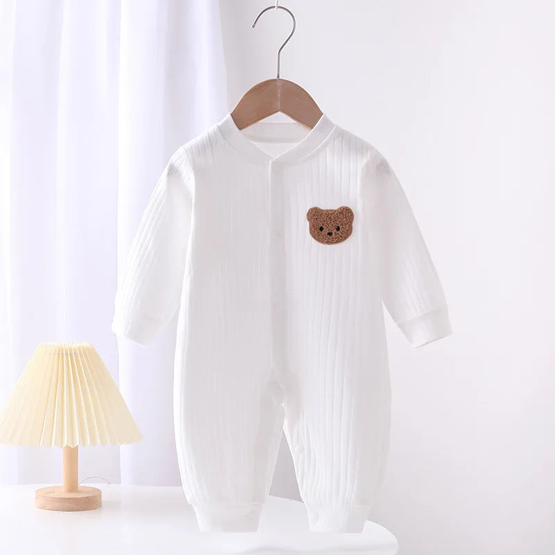0-24Months Newborn Kid Baby Boy Girl Winter Clothes Knit Warm Baby Romper Sweater Thick Jumpsuit Cute Sweet New Born Outfit