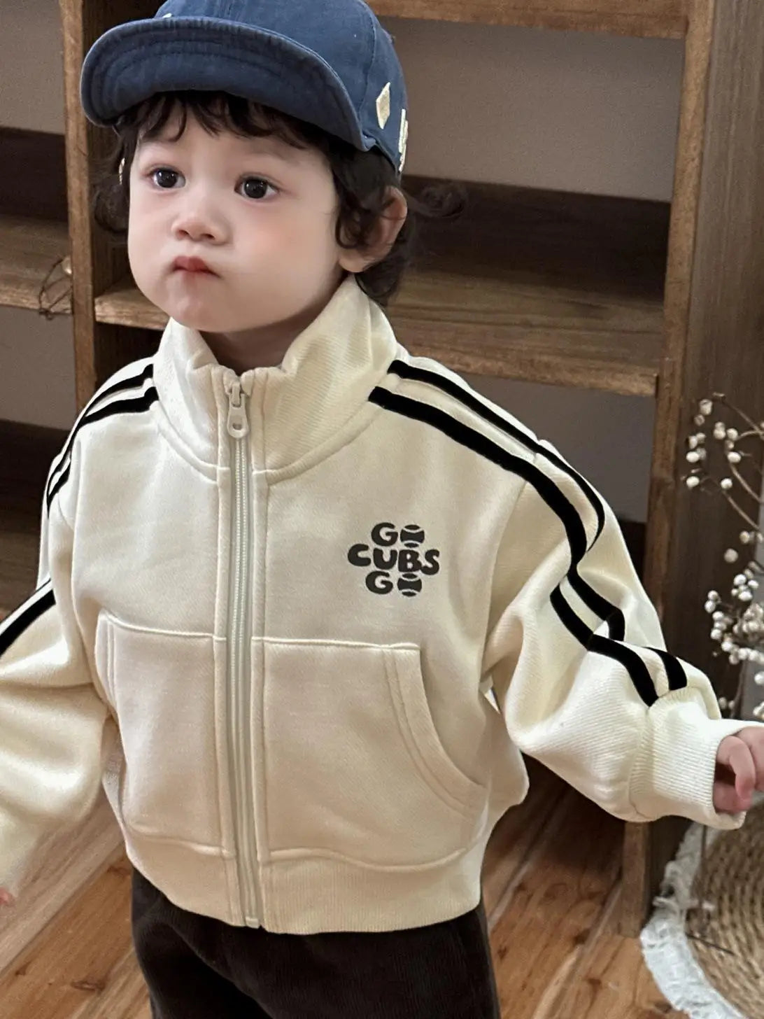 Baby Boys Zipper Jacket Infant Girls Casual Thick Cardigan Toddler Clothes 2025 Autumn New Children Long Sleeve Coat Fashion